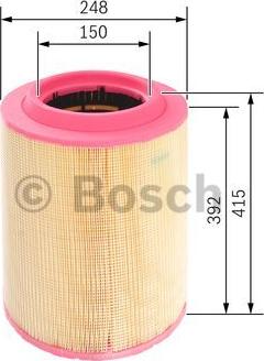 BOSCH F 026 400 075 - Hava filtri furqanavto.az