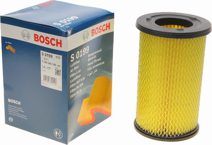 BOSCH F 026 400 199 - Hava filtri furqanavto.az