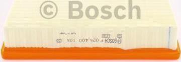 BOSCH F 026 400 106 - Hava filtri furqanavto.az