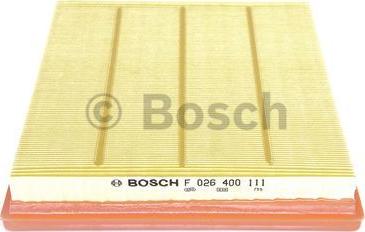 BOSCH F 026 400 111 - Hava filtri furqanavto.az