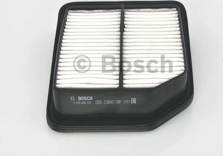 BOSCH F 026 400 125 - Hava filtri furqanavto.az