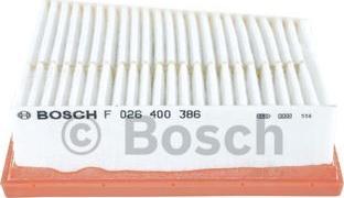 BOSCH F 026 400 386 - Hava filtri furqanavto.az
