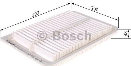 BOSCH F 026 400 218 - Hava filtri furqanavto.az