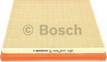 BOSCH F 026 400 236 - Hava filtri furqanavto.az