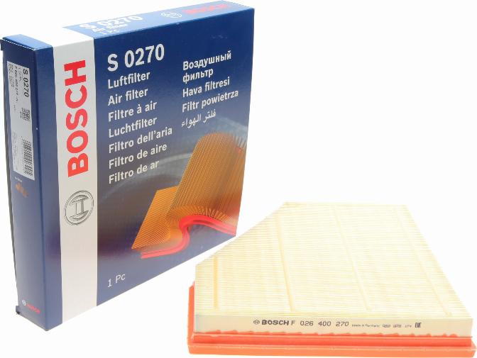 BOSCH F 026 400 270 - Hava filtri furqanavto.az