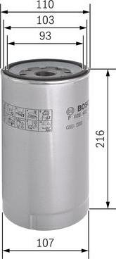 BOSCH F 026 402 143 - Yanacaq filtri furqanavto.az