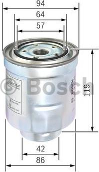 BOSCH F 026 402 110 - Yanacaq filtri furqanavto.az