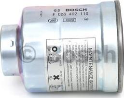 BOSCH F 026 402 110 - Yanacaq filtri furqanavto.az