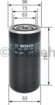 BOSCH F 026 402 139 - Yanacaq filtri furqanavto.az