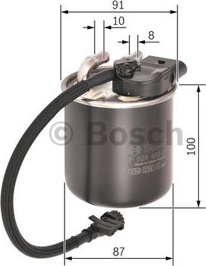 BOSCH F 026 402 840 - Yanacaq filtri www.furqanavto.az