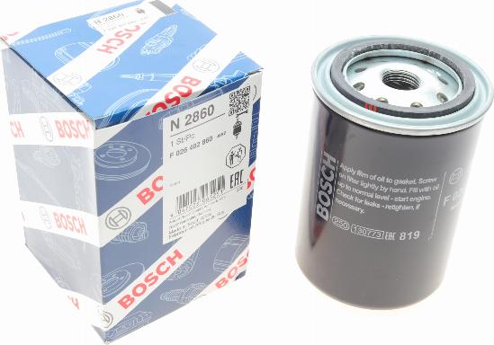 BOSCH F 026 402 860 - Yanacaq filtri furqanavto.az