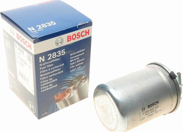 BOSCH F 026 402 835 - Yanacaq filtri furqanavto.az