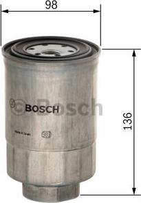 BOSCH F 026 402 831 - Yanacaq filtri furqanavto.az