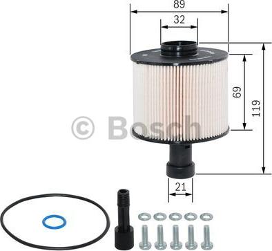 BOSCH F 026 402 825 - Yanacaq filtri furqanavto.az