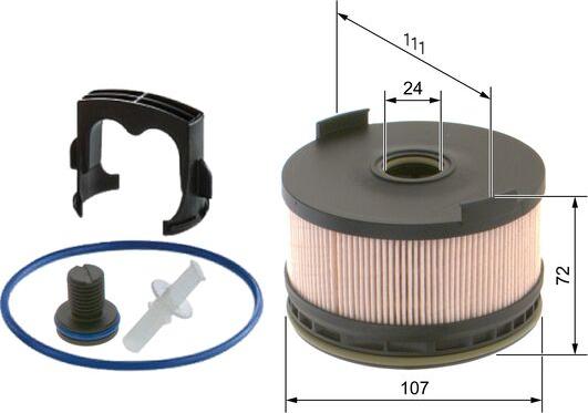 BOSCH F 026 402 262 - Yanacaq filtri www.furqanavto.az