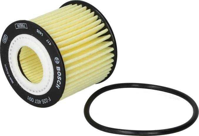 BOSCH F 026 407 091 - Yağ filtri furqanavto.az