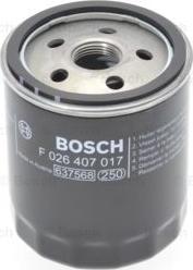 BOSCH F 026 407 017 - Yağ filtri furqanavto.az