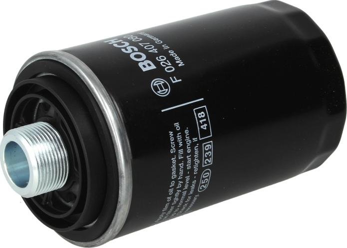 BOSCH F 026 407 080 - Yağ filtri furqanavto.az