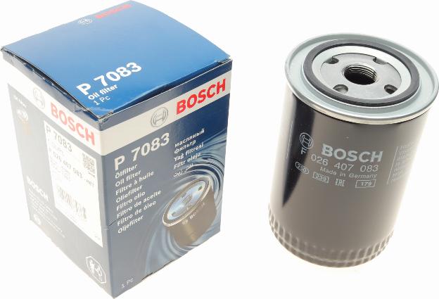 BOSCH F 026 407 083 - Yağ filtri furqanavto.az