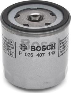 BOSCH F 026 407 143 - Yağ filtri furqanavto.az