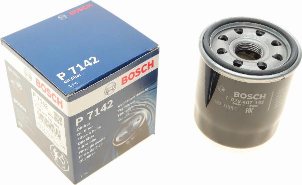 BOSCH F 026 407 142 - Yağ filtri furqanavto.az