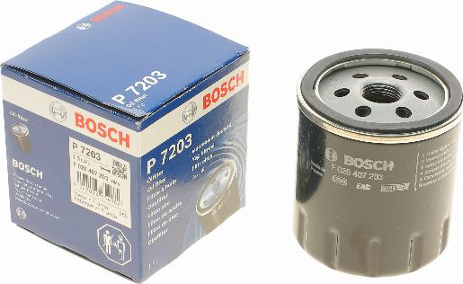 BOSCH F 026 407 203 - Yağ filtri furqanavto.az