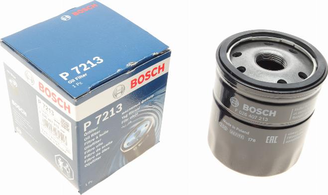 BOSCH F 026 407 213 - Yağ filtri furqanavto.az