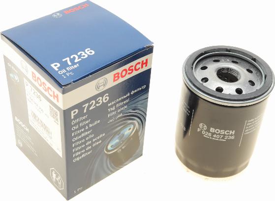 BOSCH F 026 407 236 - Yağ filtri furqanavto.az