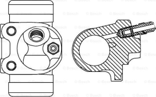 BOSCH F 026 002 072 - Təkər əyləc silindri furqanavto.az