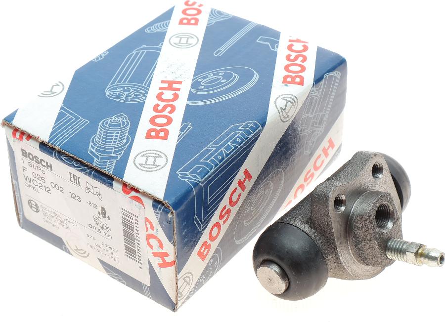 BOSCH F 026 002 123 - Təkər əyləc silindri furqanavto.az