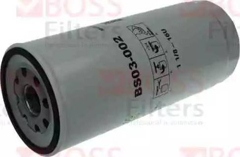 BOSS FILTERS BS03-002 - Yağ filtri furqanavto.az