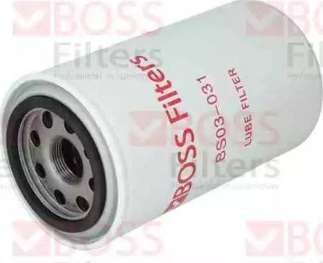 BOSS FILTERS BS03-031 - Yağ filtri furqanavto.az