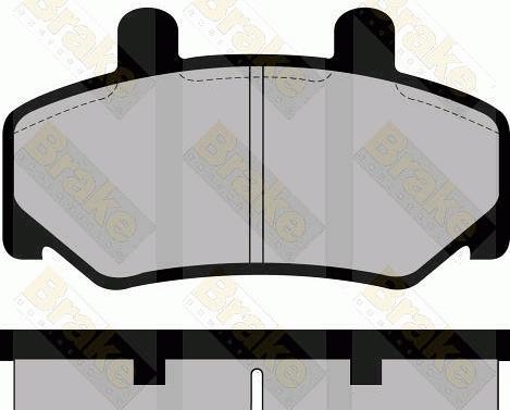 Brake Engineering PA557 - Əyləc altlığı dəsti, əyləc diski furqanavto.az