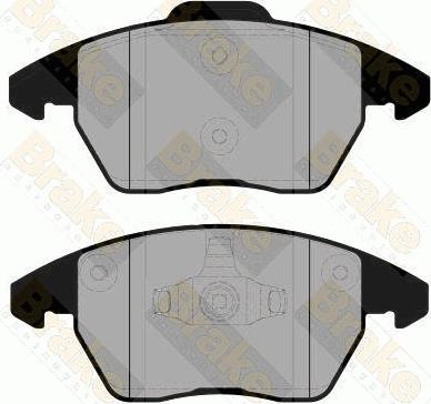 Brake Engineering PA1595 - Əyləc altlığı dəsti, əyləc diski furqanavto.az