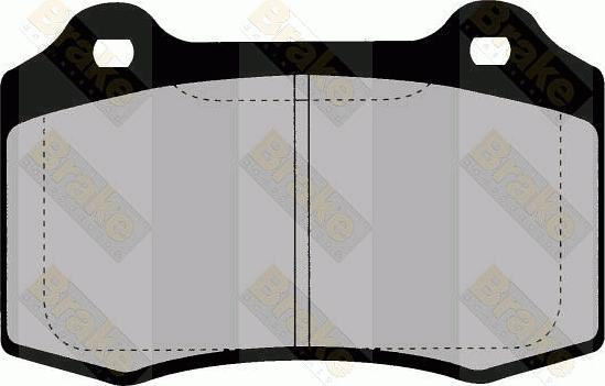 Brake Engineering PA1512 - Əyləc altlığı dəsti, əyləc diski furqanavto.az