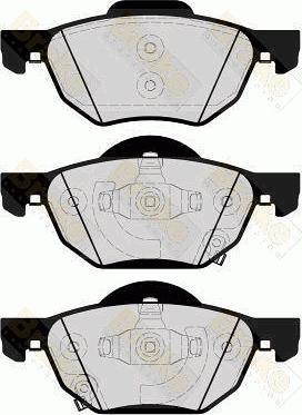 Brake Engineering PA1639 - Əyləc altlığı dəsti, əyləc diski furqanavto.az