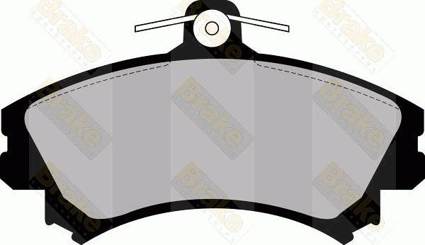 Brake Engineering PA1132 - Əyləc altlığı dəsti, əyləc diski furqanavto.az