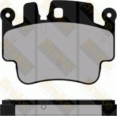 Brake Engineering PA1850 - Əyləc altlığı dəsti, əyləc diski furqanavto.az