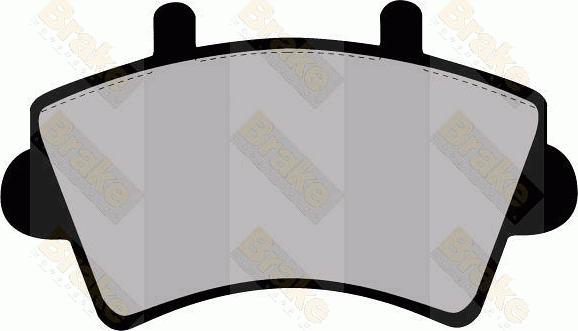 Brake Engineering PA1301 - Əyləc altlığı dəsti, əyləc diski furqanavto.az