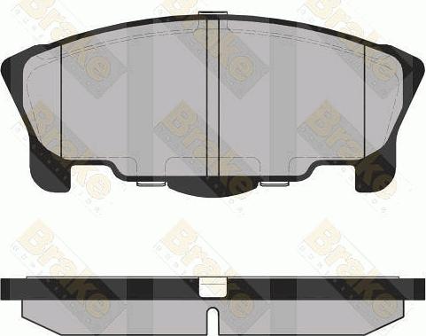 Brake Engineering PA1246 - Əyləc altlığı dəsti, əyləc diski furqanavto.az