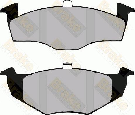 Brake Engineering PA1254 - Əyləc altlığı dəsti, əyləc diski furqanavto.az