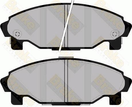 Brake Engineering PA1271 - Əyləc altlığı dəsti, əyləc diski furqanavto.az