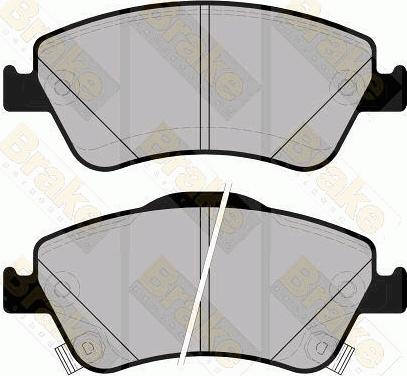 Brake Engineering PA1795 - Əyləc altlığı dəsti, əyləc diski furqanavto.az