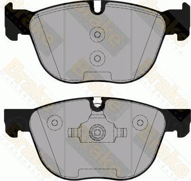 Brake Engineering PA1790 - Əyləc altlığı dəsti, əyləc diski furqanavto.az