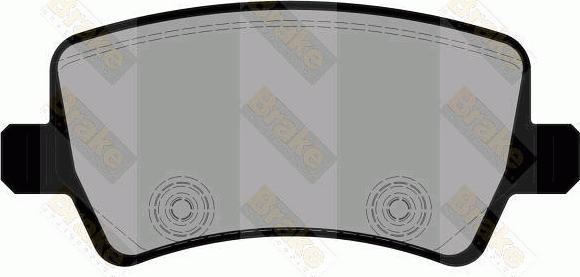 Brake Engineering PA1784 - Əyləc altlığı dəsti, əyləc diski furqanavto.az