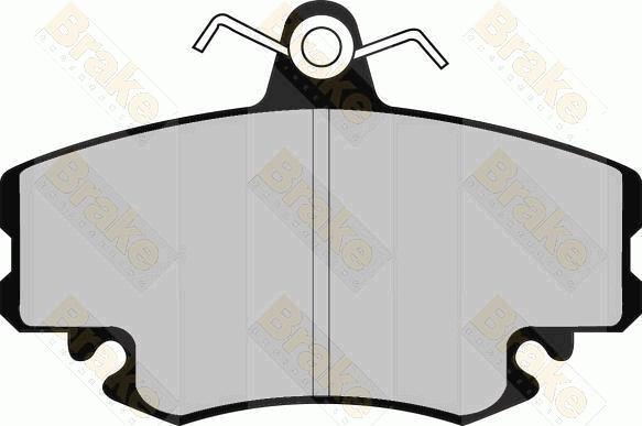 Brake Engineering PA339 - Əyləc altlığı dəsti, əyləc diski furqanavto.az