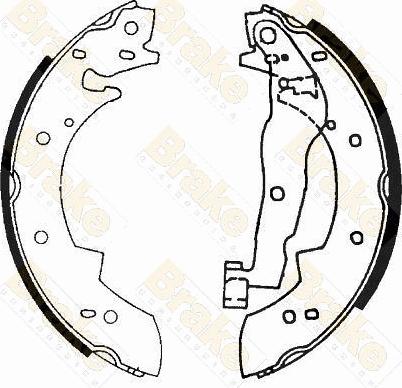 Brake Engineering SH1177 - Əyləc Başlığı Dəsti furqanavto.az