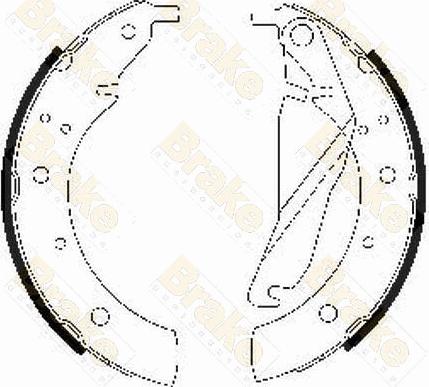 Brake Engineering SH1209 - Əyləc Başlığı Dəsti furqanavto.az