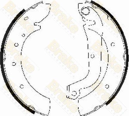 Brake Engineering SH1207 - Əyləc Başlığı Dəsti furqanavto.az