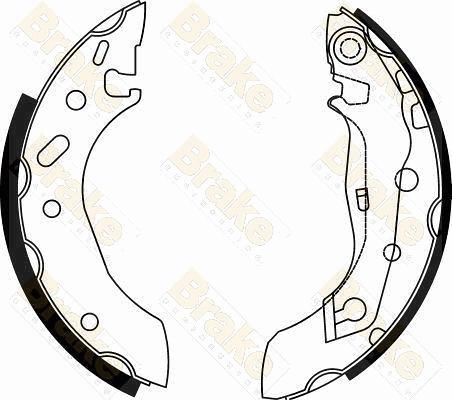 Brake Engineering SH2495 - Əyləc Başlığı Dəsti furqanavto.az